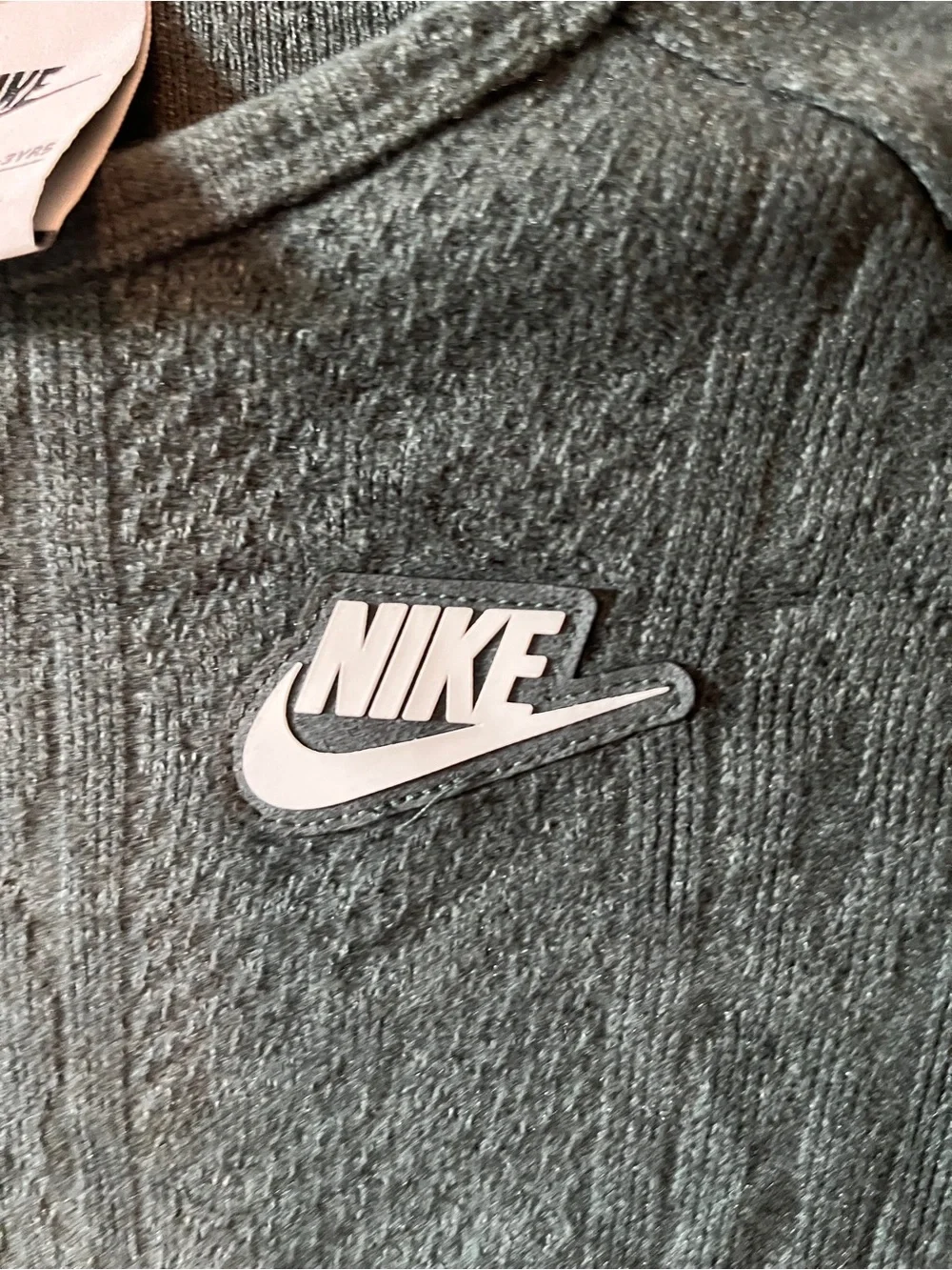 Nike Boy's Green Crewneck Sweater